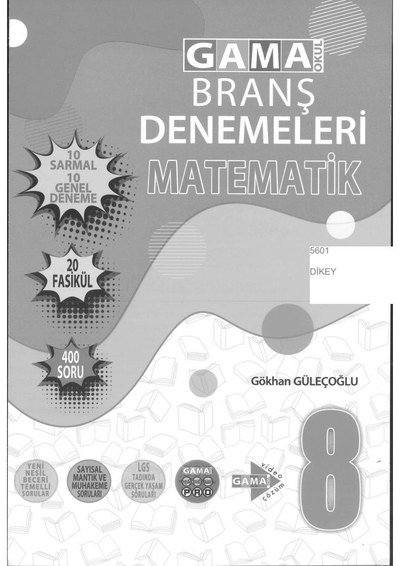 BRANŞ DENEMELERİ MATEMATİK SegaCopy Fotokopi Merkezi
