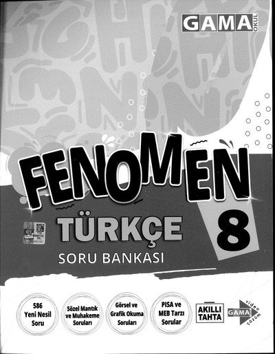 FENOMEN TÜRKÇE SORU BANKASI SegaCopy Fotokopi Merkezi