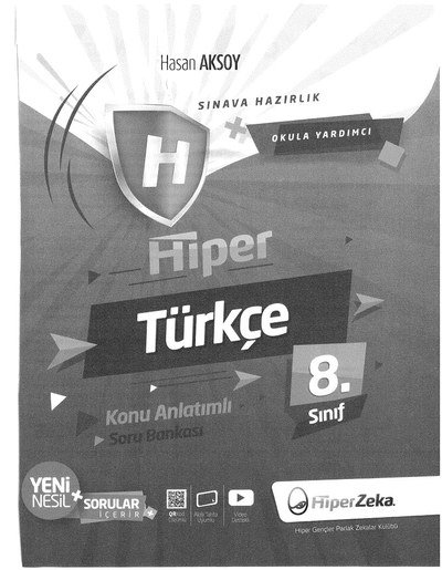 HİPER TÜRKÇE KONU ANLATIMLI SORU BANKASI SegaCopy Fotokopi Merkezi