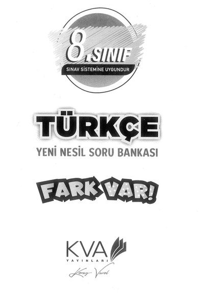 TÜRKÇE YENİ NESİL SORU BANKASI FARK VAR