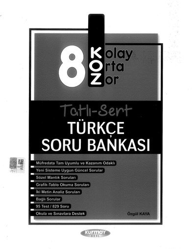 TATLI SERT TÜRKÇE SORU BANKASI