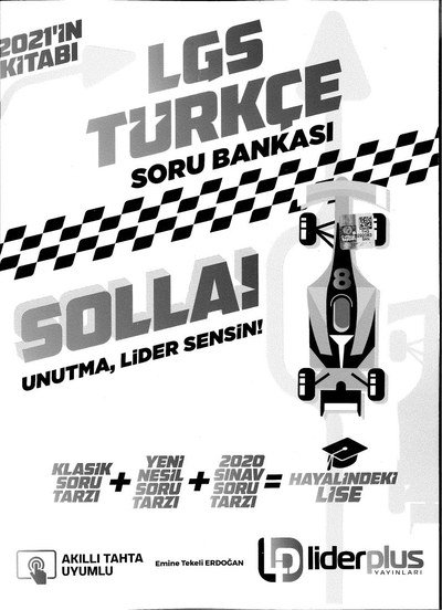 LGS TÜRKÇE SORU BANKASI SOLLA!