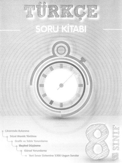 TÜRKÇE SORU KİTABI SegaCopy Fotokopi Merkezi