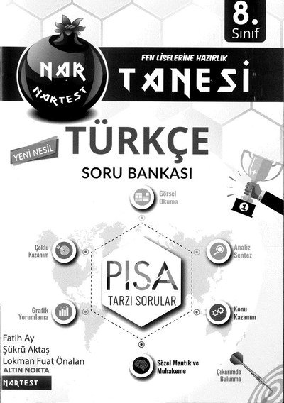 TÜRKÇE SORU BANKASI PISA TARZI SORULAR SegaCopy Fotokopi Merkezi