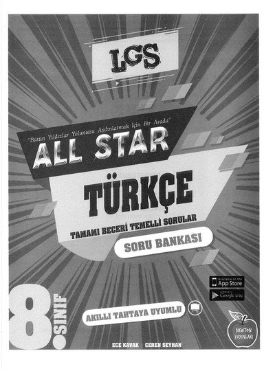 ALL STAR TÜRKÇE TAMAMI BECERİ TEMELLİ SORU BANKASI