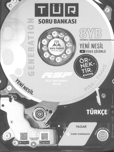 TÜRKÇE SORU BANKASI ASF SegaCopy Fotokopi Merkezi