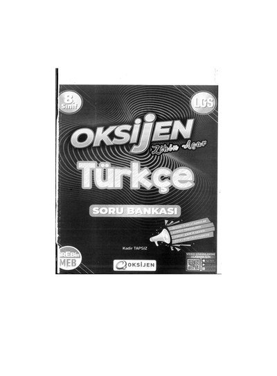 OKSİJEN TÜRKÇE SORU BANKASI