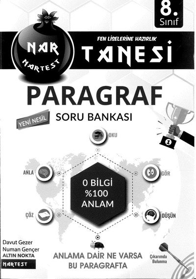 PARAGRAF SORU BANKASI 0 BİLGİ %100 ANLAM SegaCopy Fotokopi Merkezi