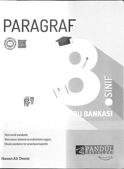 PARAGRAF SORU BANKASI SegaCopy Fotokopi Merkezi