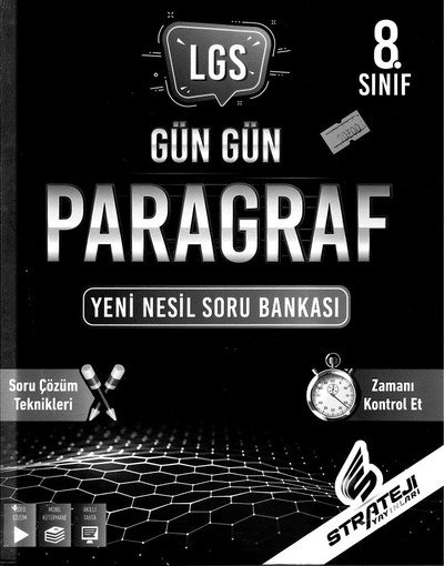 LGS GÜN GÜN PARAGRAF YENİ NESİL SORU BANKASI SegaCopy Fotokopi Merkezi