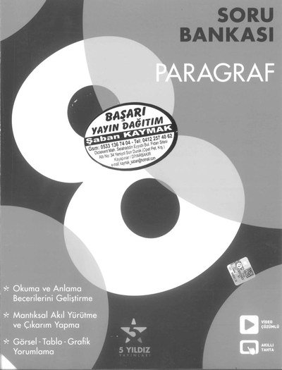 SORU BANKASI PARAGRAF OKUMA ANLAMA