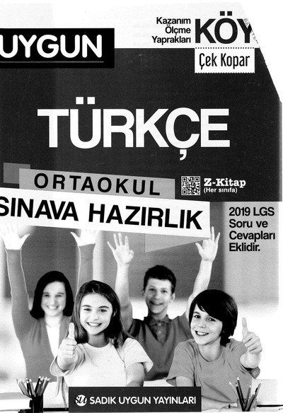 TÜRKÇE ORTAOKUL SINAVA HAZIRLIK LGS SORU VE CEVAPLARI SegaCopy Fotokopi Merkezi