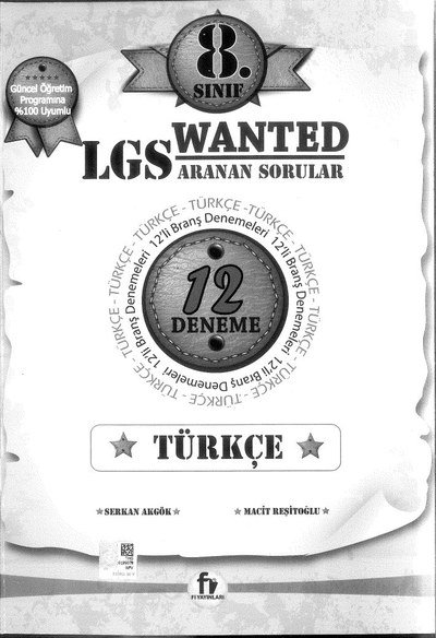 LGS WANTED ARANAN SORULAR SegaCopy Fotokopi Merkezi