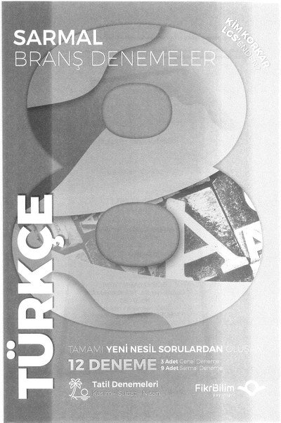 SARMAL BRANŞ DENEMELER TÜRKÇE 12 DENEME