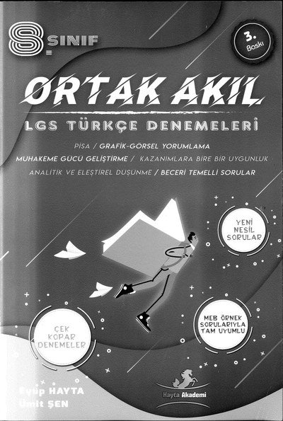 ORTAK AKIL LGS TÜRKÇE DENEMELERİ
