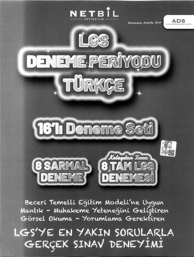 LGS DENEME PERİYODU TÜRKÇE 16'LI DENEME SETİ