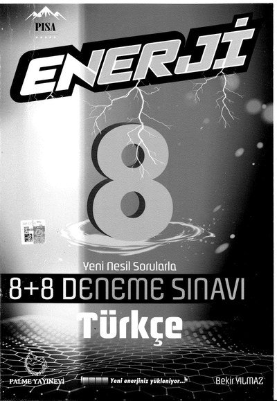 ENERJİ 8+8 DENEME SINAVI TÜRKÇE