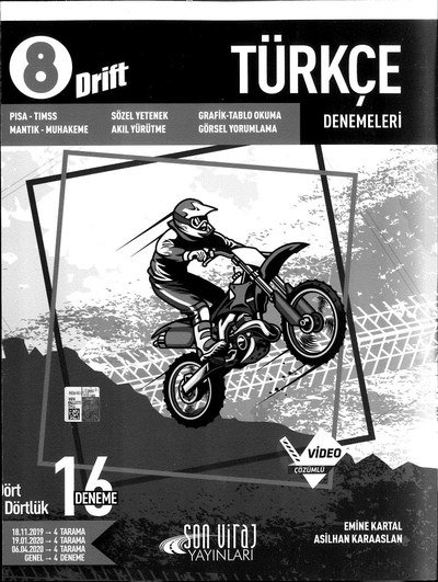 TÜRKÇE DENEMELERİ DRİFT 16 DENEME SegaCopy Fotokopi Merkezi