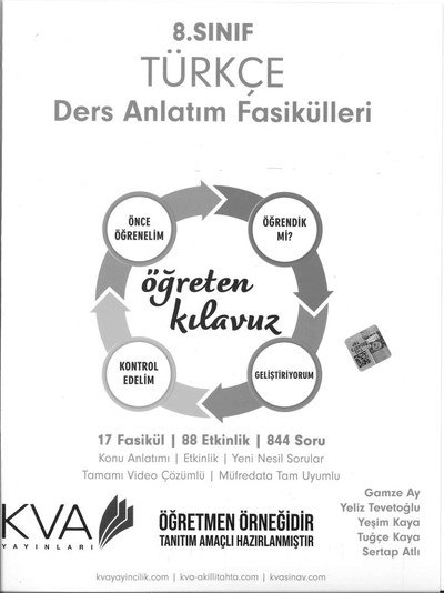 TÜRKÇE DERS ANLATIM FASİKÜLLERİ SegaCopy Fotokopi Merkezi