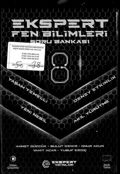 EKSPERT FEN BİLİMLERİ SORU BANKASI SegaCopy Fotokopi Merkezi