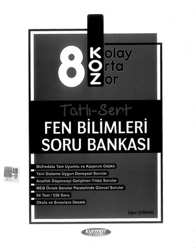 TATLI SERT FEN BİLİMLERİ SORU BANKASI