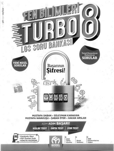 FEN BİLİMLERİ TURBO LGS SORU BANKASI SegaCopy Fotokopi Merkezi