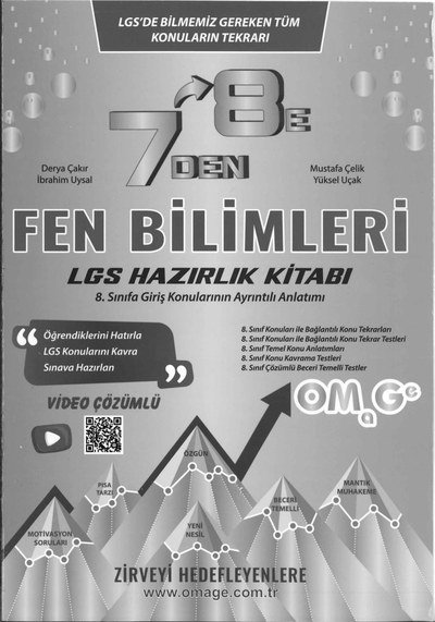 FEN BİLİMLERİ LGS HAZIRLIK KİTABI