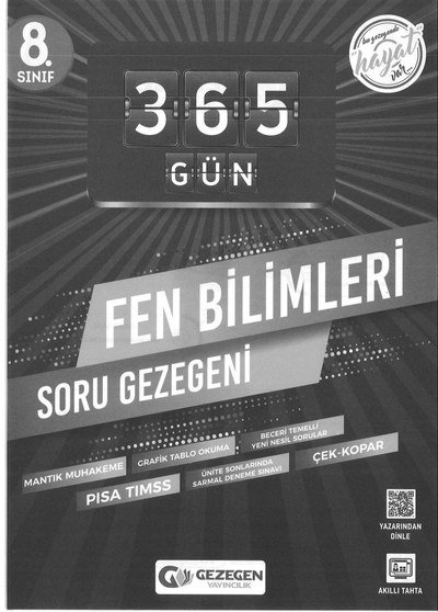 365 GÜN FEN BİLİMLERİ SORU GEZEGENİ SegaCopy Fotokopi Merkezi