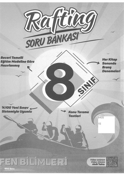 RAFTİNG SORU BANKASI FEN BİLİMLERİ 650 SORU SegaCopy Fotokopi Merkezi