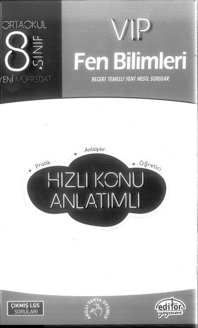 VIP FEN BİLİMLERİ HIZLI KONU ANLATIMLI SegaCopy Fotokopi Merkezi