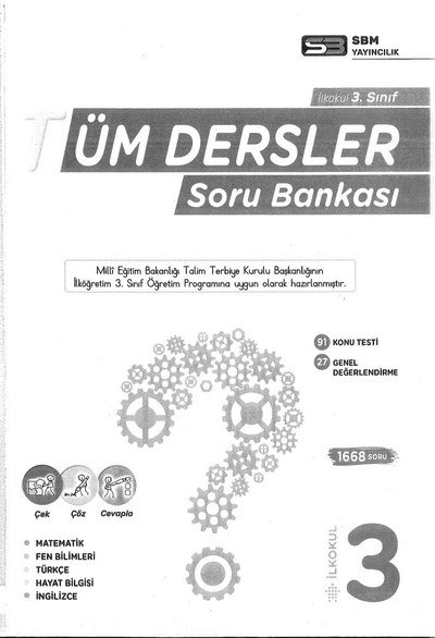 TÜM DERSLER SORU BANKASI SegaCopy Fotokopi Merkezi