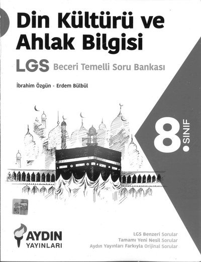 DİN KÜLTÜRÜ VE AHLAK BİLGİSİ LGS SORU BANKASI SegaCopy Fotokopi Merkezi