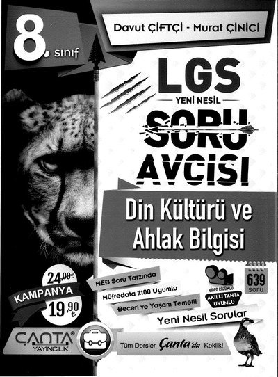 LGS SORU AVCISI DİN KÜLTÜRÜ VE AHLAKBİLGİSİ SegaCopy Fotokopi Merkezi