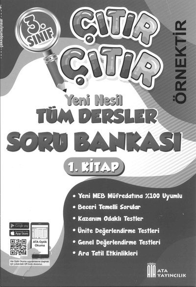 ÇITIR ÇITIR TÜM DERSLER SORU BANKASI SegaCopy Fotokopi Merkezi