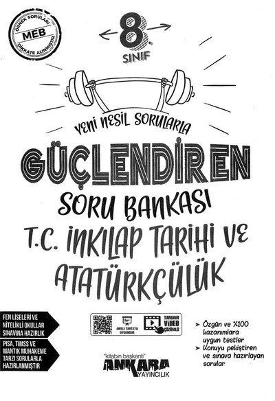 GÜÇLENDİREN T.C. İNKILAP TARİHİ VE ATATÜRKÇÜLÜK SORU BANKASI SegaCopy Fotokopi Merkezi