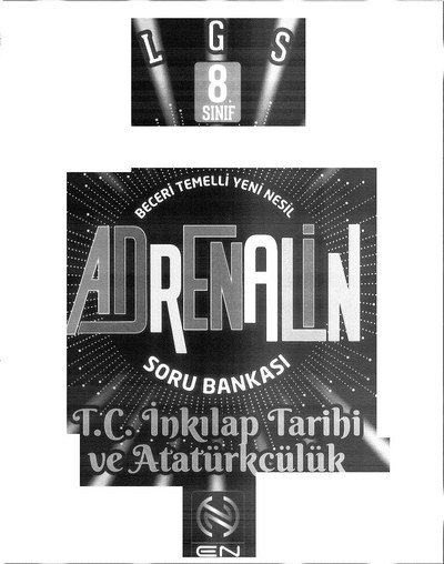 ADRENALİN SORU BANKASI T.C. İNKILAP TARİHİ VE ATATÜRKÇÜLÜK SegaCopy Fotokopi Merkezi