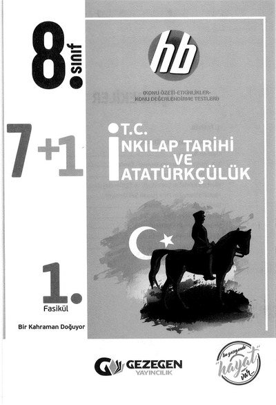 7+1 T.C. İNKILAP TARİHİ VE ATATÜRKÇÜLÜK 1. FASİKÜL