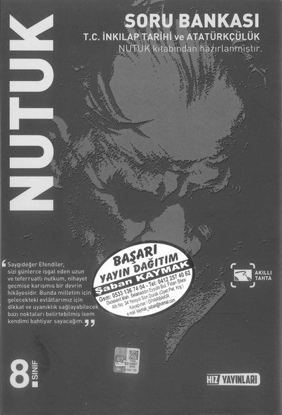 NUTUK T.C. İNKILAP TARİHİ VE ATATÜRKÇÜLÜK SORU BANKASI SegaCopy Fotokopi Merkezi