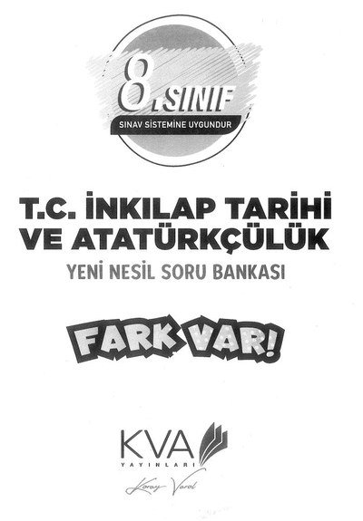 T.C. İNKILAP TARİHİ VE ATATÜRKÇÜLÜK YENİ NESİL SORU BANKASI