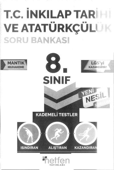 T.C. İNKİLAP TARİHİ VE ATATÜRKÇÜLÜK SORU BANKASI YENİ NESİL