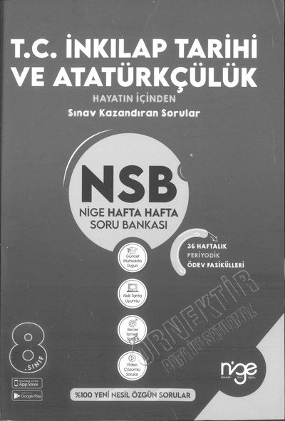 T.C. İNKILAP TARİHİ VE ATATÜRKÇÜLÜK SINAV KAZANDIRAN SORULAR