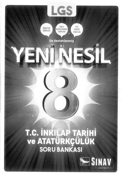 LGS YENİ NESİL T.C. İNKILAP TARİHİ VE ATATÜRKÇÜLÜK SORU BANKASI