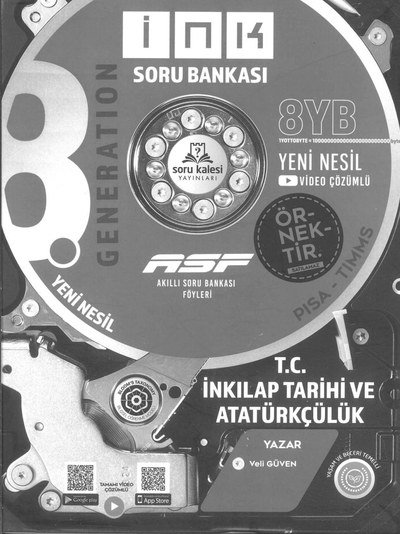 İNK SORU BANKASI ASF T.C. İNKILAP TARİHİ VE ATATÜRKÇÜLÜK FÖYLERİ SegaCopy Fotokopi Merkezi