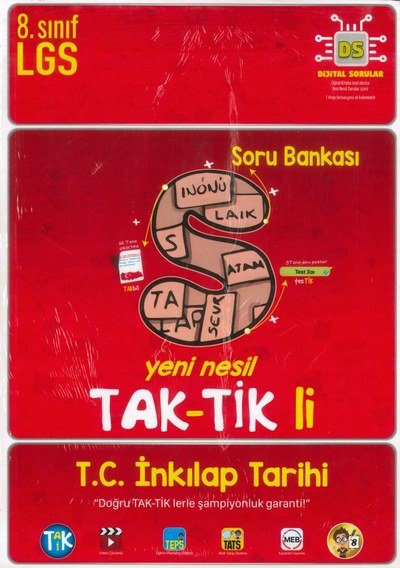 YENİ NESİL TAK-TİK'Lİ T.C. İNKILAP TARİHİ SORU BANKASI