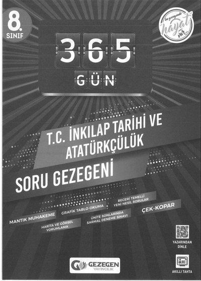 365 GÜN T.C. İNKILAP TARİHİ VE ATATÜRKÇÜLÜK SORU GEZEGENİ