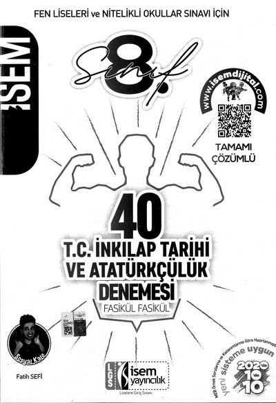 40 T.C. İNKILAP TARİHİ VE ATATÜRKÇÜLÜK DENEMESİ FASİKÜL FASİKÜL SegaCopy Fotokopi Merkezi