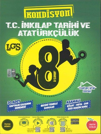 KONDİSYON T.C. İNKILAP TARİHİ VE ATATÜRKÇÜLÜK LGS SegaCopy Fotokopi Merkezi