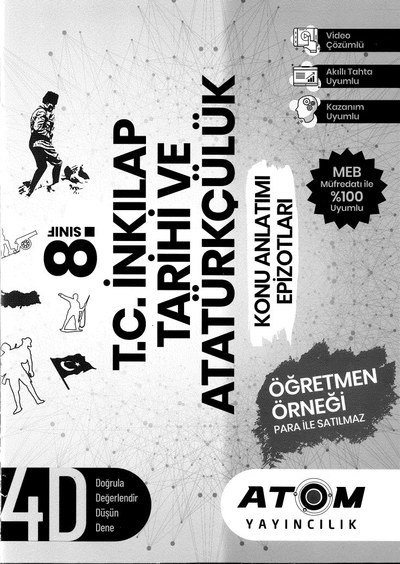 T.C. İNKILAP TARİHİ VE ATATÜRKÇÜLÜK KONU ANLATIMI EPİZOTLARI SegaCopy Fotokopi Merkezi