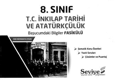 T.C. İNKILAP TARİHİ VE ATATÜRKÇÜLÜK BAŞUCUMDAKİ BİLGİLER FASİKÜLÜ SegaCopy Fotokopi Merkezi