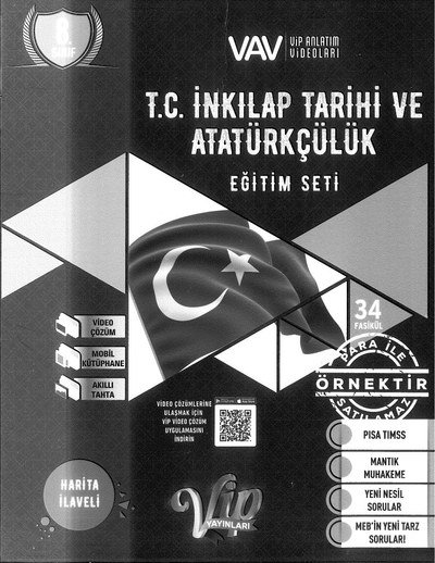 T.C. İNKILAP TARİHİ VE ATATÜRKÇÜLÜK EĞİTİM SETİ SegaCopy Fotokopi Merkezi